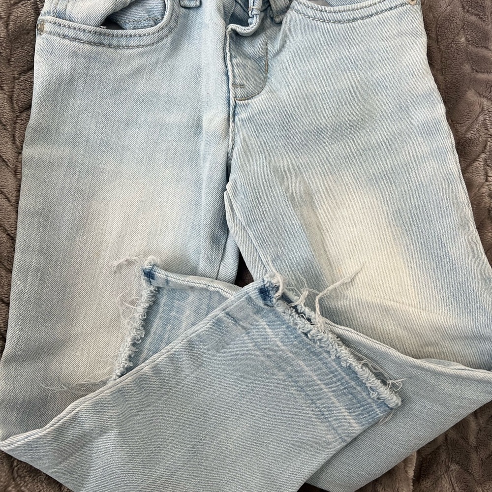 Cat & Jack Light Blue Cropped Jeans